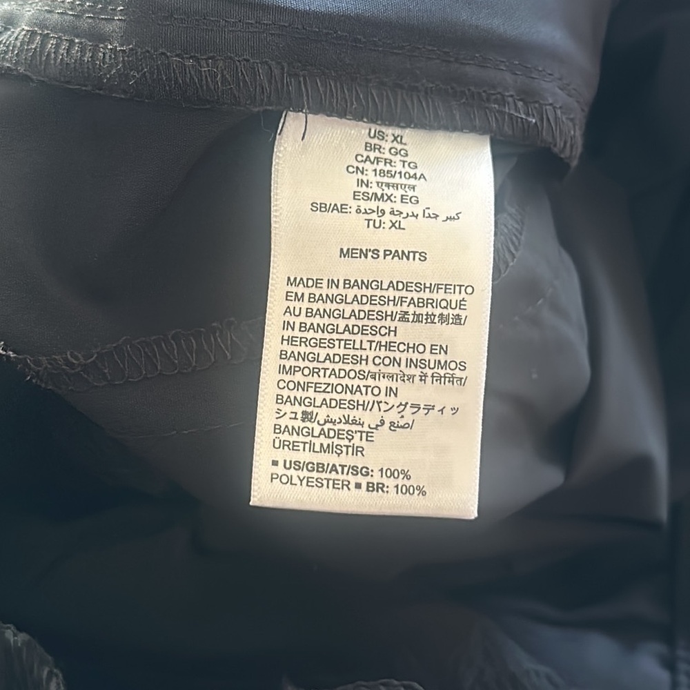 Men’s Black Amazon Essentials Poly Scrub Pants Wi… - image 8